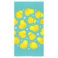 thumbnail image 2 of MKHERT Yellow Ducks Bath Towel Hand Towel Shower Towel Washcloth 30x56 inch, 2 of 3