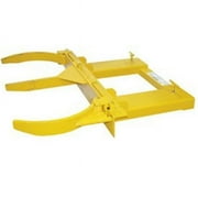 Double Fork Mounted Drum Gripper - Yellow