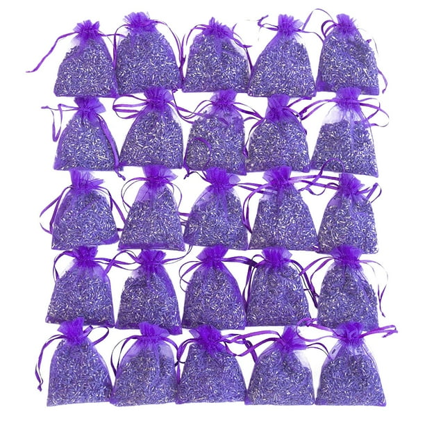 Bolsa con 25 bolsitas de flores secas para cajones y armarios