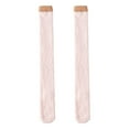 thumbnail image 2 of Eoperou 1 Pair Women Coral Fleece Stockings Thigh High Plush Thermal Socks Autumn Winter Long Tube Stockings for Daily Wear, 2 of 8