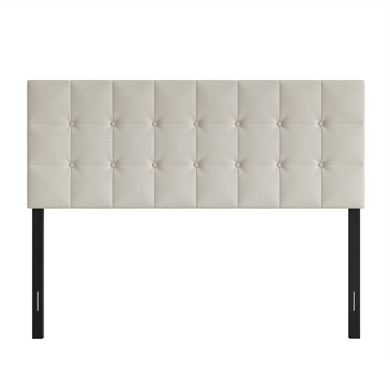 Castle Place Queen Headboard, Square Button Tufted photo 3