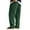 04Dark Green, variant on Corduroy Pants Men Elastic Waist Drawstring Pants Straight Leg Baggy Pant Casual Loose Trousers Fall Pantalones with Pockets Khaki XL