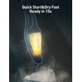 thumbnail image 3 of Steam Mop, 1500W Detachable Handheld Steam Cleaner, Fast 15s Heat-Up, 2 Dirt Grip Pads, 3 of 6