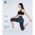 thumbnail image 3 of Nirlon 3/4 Capri Leggings For Women - High Waisted Women's Leggings Activewear, 3 of 6