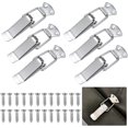 thumbnail image 1 of Woeilo Sectional Sofa Connector Kit - 6 Pack Set to Securely Connect Modular Couch Components - Prevents Separation with Sturdy Hooks and Clips, 1 of 5