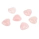 thumbnail image 5 of Cuarzo rosa en forma de corazón, 6 uds., alivia la ansiedad, equilibrio energético, Material Natural, piedra de corazón de cuarzo rosa duradera exquisita, 5 of 5