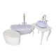thumbnail image 3 of Accesorios de baño para casa de muñecas, juguetes de colección, modelo de muñeca de utilería, bañera en miniatura, inodoro, modelo de lavabo para, 3 of 9