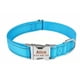 thumbnail image 3 of Collar para perro, collar clásico ajustable de nailon reflectante con acolchado de malla suave y transpirable para perros medianos, talla M, azul., 3 of 5