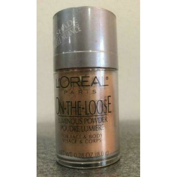 L'Oreal Paris On-The-Loose Luminous Powder For Face & Body, Sun Dust, 0.28 oz