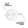 thumbnail image 3 of Simple Modern 20 fl oz Insulated Stainless Steel Classic Tumbler with Tritan Straw Lid|Sea Glass Sage and Cream Checkmate, 3 of 6