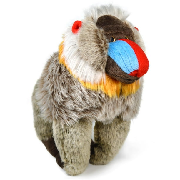 Mambo the Mandrill | 10.5 Inch Stuffed Animal Plush Baboon | By Tiger ...