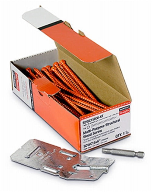 Simpson Strong-Tie SDWC15600-KT .152 x 6" SDWC Truss Screw w/ Guide Pack of 50