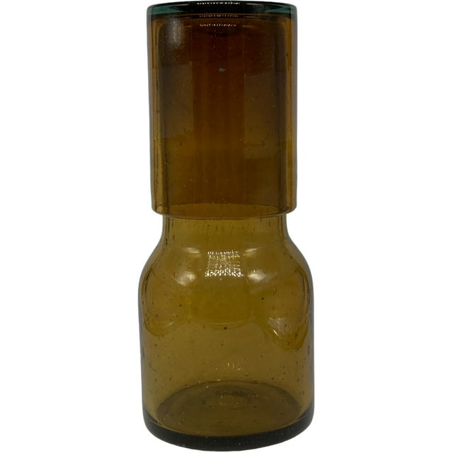 Botella con Vaso Ámbar MÁTE DESIGN