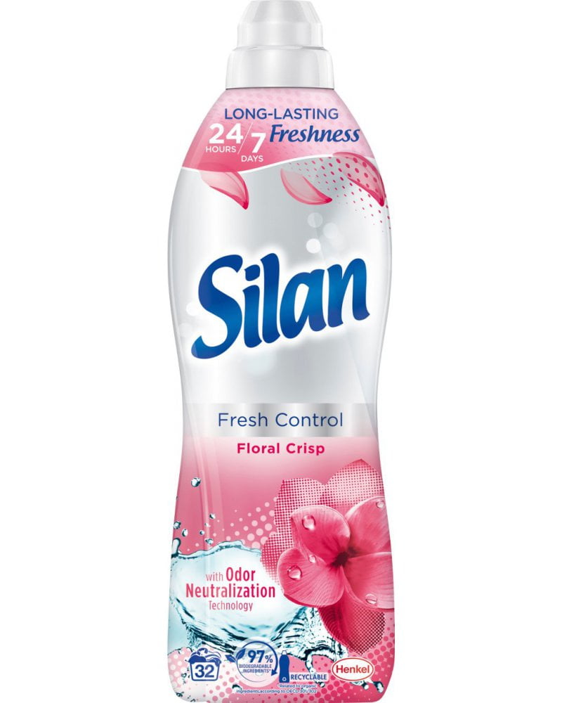 Silan Fresh Control Floral Crisp Fabric Softener 800ml (32 Washes