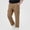 Khaki, variant on DJDLJWCJ Boys School Uniform Pants Comforty Elastic Waist Straight Cargo Pants Solid Color Side Pocket Casual Trousers Khaki Size 5T