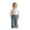 Blue@GC@, variant on CONZONE Kids Boys Corduroy Pants Wide Leg Casual Pants for Child Elastic Waist Baggy Fall Winter Jogger Pants with Pockets