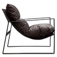 thumbnail image 3 of Diamond Sofa Miller Sling Accent Chair in Chocolate, 3 of 5