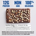 thumbnail image 2 of The Gluten Free Brothers – The GFB – Dark Chocolate Almond Snack Bars - Gluten Free Protein Bars – Non GMO, Soy Free, Dairy Free, Vegan – Plant Based Protein Bars, 2.05 Oz (12 Count), 2 of 5