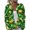Green, variant on Halloween Cardigan Sweaters for Women Knit Pumpkin Ghost Moon Print Open Front Casual Cardigan Halloween Printed Party Holiday Outfits Green 3XL