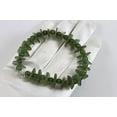 thumbnail image 3 of Jade Bracelet Green Nephrite Round and Triangle Shaped Smooth Stones, 8" Designed for Adult Women, 3 of 5