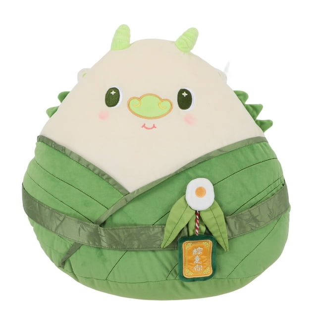Almohada Rellena De Dibujos Animados, Dragón Zongzi Almohada Rellena De Dibujos Animados De Felpa Juguete De Peluche Relleno De Primera Línea