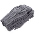 thumbnail image 3 of 12 guantes de algodón grises para trabajo, guantes de seguridad para uso industrial, protección laboral y de tráfico, 3 of 7