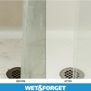 Wet & Forget Weekly Shower Cleaner - Hard Surface Spray, Disinfecting - 64 Fl Oz — Household & Commercial Use, Effective Formula