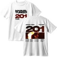 thumbnail image 2 of Manuel Turizo 201 World Tour Merch Cotton T-Shirt Women Men Casual Crewneck Short Sleeve Tee, 2 of 3