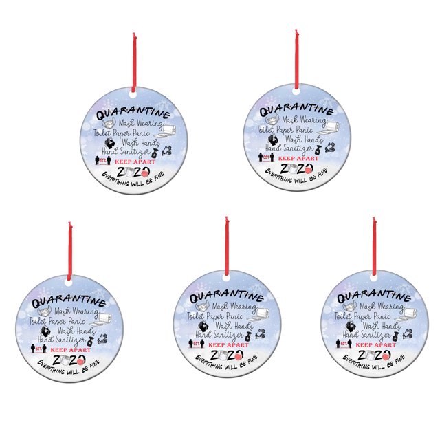 Xihbxyly Ofertas Compre Uno y Llévese Otro Gratis Adornos Colgantes con Formas Personalizadas para Decoración Navideña.