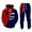 Red, variant on Valora Men And Women Sports Suit Autumn Winter Leisure Hooded Sweater Pants With Tassels Sports Suit For Everyday Comfort And Living Multicolour S