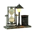 thumbnail image 1 of Lámpara Organizadora De Bolígrafos De Reloj De Arena, Soporte De Bolígrafo Con Temporizador De Arena Retro Antiguo, Adornos Decorativos, Lámpara De Copa De Bolígrafo Para Hombre Y Mujer Inevent HA027012-02, 1 of 7