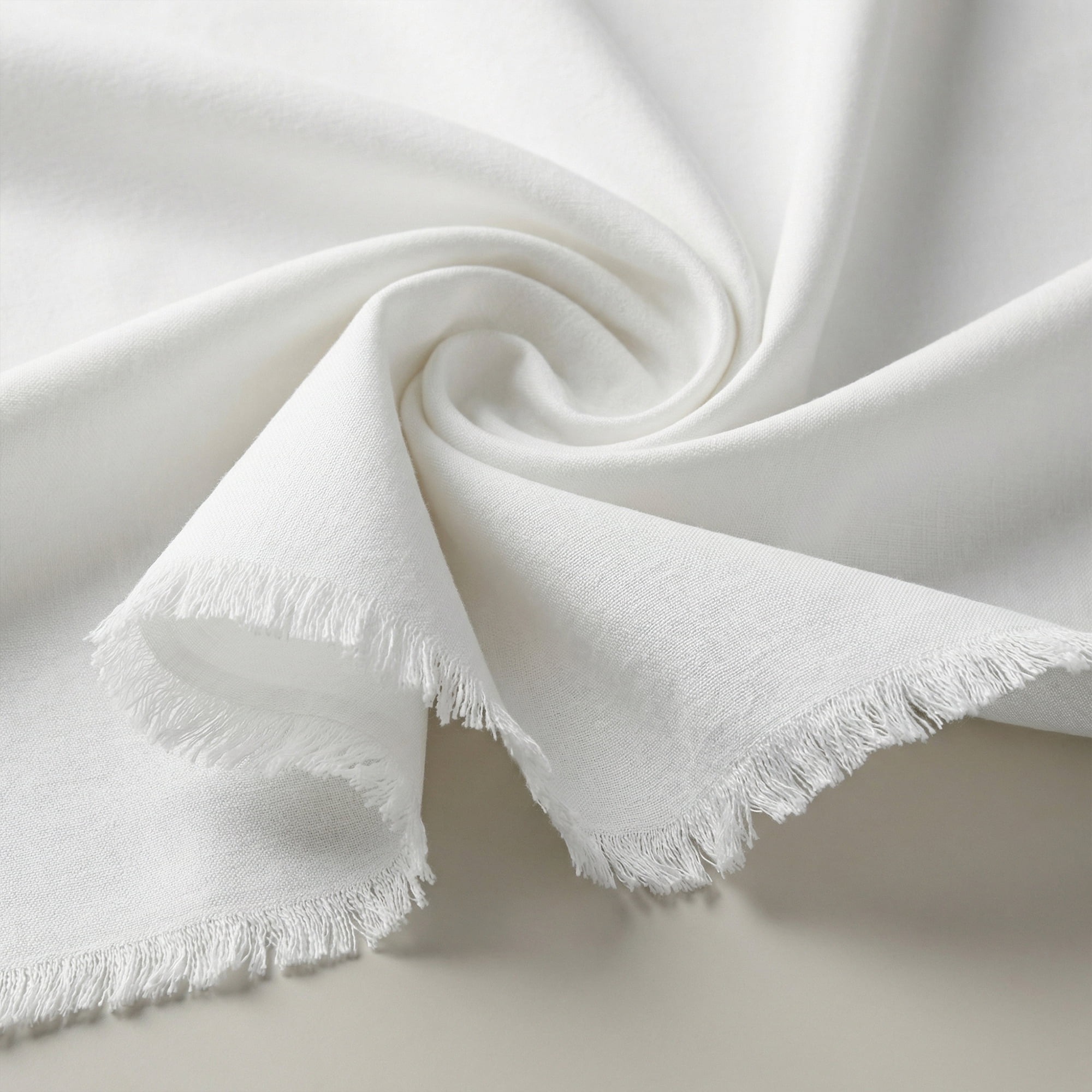 Unique Bargains 6Pcs Cotton Reusable Dinner Cloth Napkins White 18x18inch