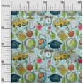 thumbnail image 2 of oneOone Velvet Light Blue Fabric Kids Quilting Supplies Print Sewing Fabric By The Yard 58 Inch Wide, 2 of 4