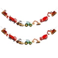 thumbnail image 4 of FOLOYORI Construction Birthday Party Supplies Banner 2Pcs Multi-Colored 11.4X5.1X0.04in, 4 of 8