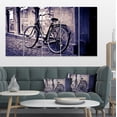 thumbnail image 1 of Vélo de Ville Vintage Classique - Art Mural sur Toile Paysage, 1 of 3