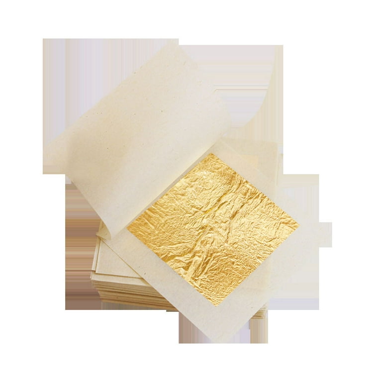 1000pcs/pack 14*14CM Copper Imitation Gold Leaf Color 2.5 Gold Foil Sheets  for Buddha