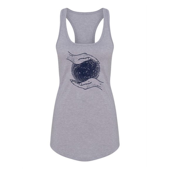 A Sphere In Hands Tank Women -Image by Shutterstock, Female Medium