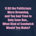 thumbnail image 3 of CafePress - Politicians Sandwich T Shirt - Men's Classic Graphic Cotton T-Shirt, 3 of 4