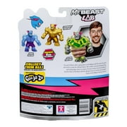MrBeast Lab Silver Surprise Panther Stretchy Hero Figure