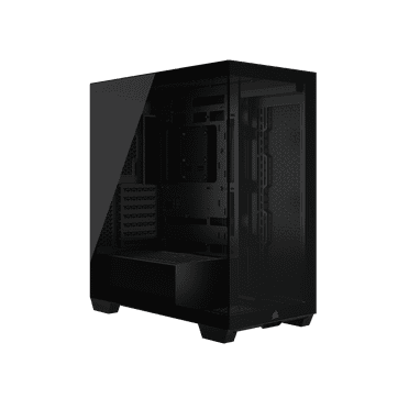 Corsair 3500X Mid-Tower Tempered Glass PC Case, Black CC-9011276-WW
