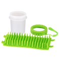 thumbnail image 3 of 2pacs，Portable Dog Paw Washer/ Paw Cleaner, Small, Green, 3 of 5