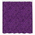 thumbnail image 3 of Ambesonne Floral Shower Curtain, Blooming Lilac Composition, 69"Wx70"L, Purple and Marigold, 3 of 3