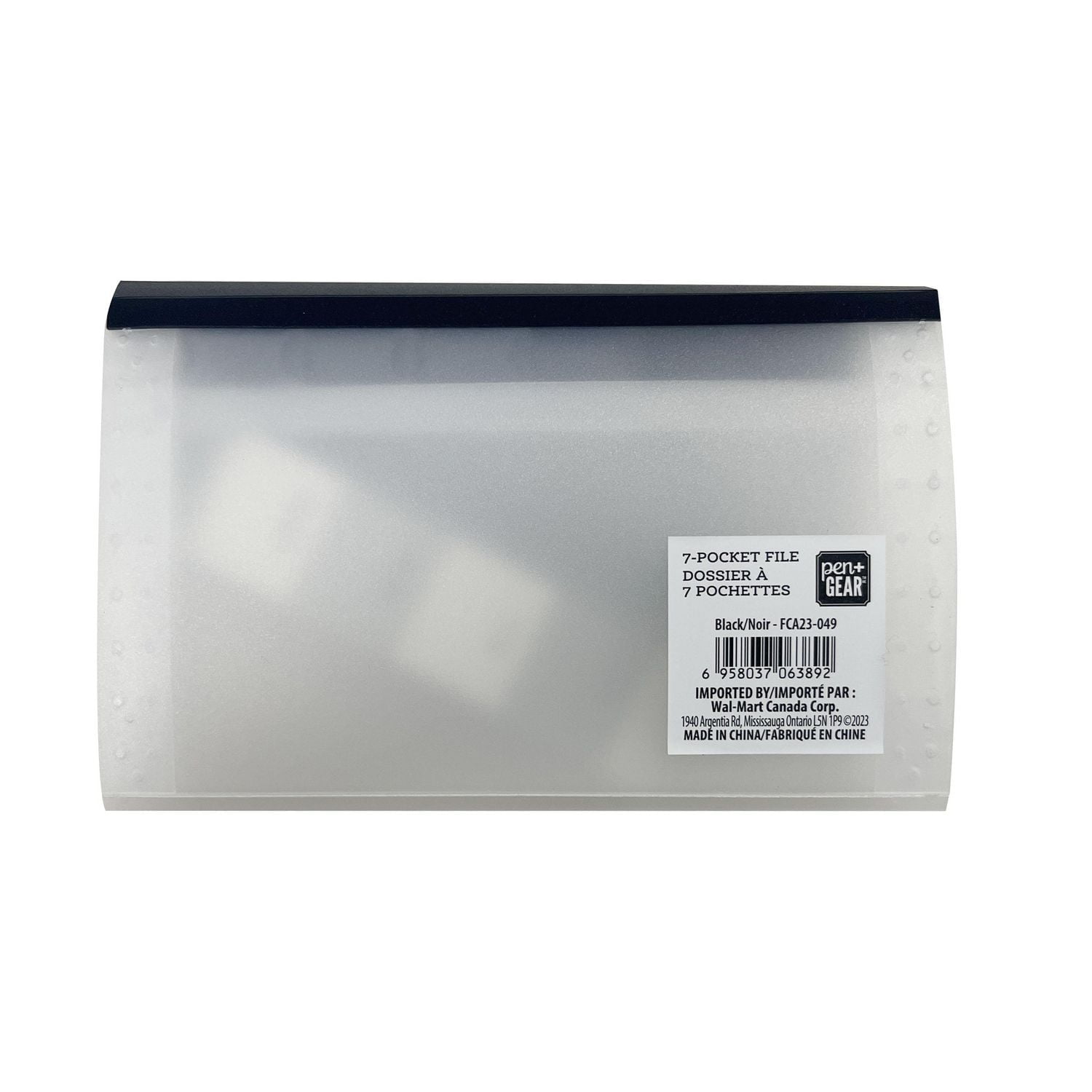 PEN+GEAR 7 Pocket Coupon File, size:7.08*4.527*0.866 "