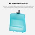 thumbnail image 4 of Dispensador automático de jabón espumoso con sensor infrarrojo, 400ML, color blanco, recargable por USB, ideal para cocina, baño, oficina y más., 4 of 6
