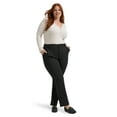 thumbnail image 3 of Lee® Women's Plus Regular Fit Straight Knit Pant, Sizes 14-26, 3 of 9