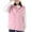 Pink, variant on Womens Heated Jacket Puffer Coat Fashion Women Sleeveless Stand-up Collar Casual Outwear Tops T-Shirt Zipper Coat Blouse