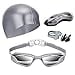 thumbnail image 3 of Lunettes de Natation Sans Fuite avec Clip Nasal, Bouchons d'Oreilles et Étui, 3 of 4