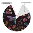 thumbnail image 6 of Cauagu 36" Christmas Tree Skirt Humming Bird Pattern Christmas Tree Decorations Tree Mat for Xmas Decorations Occasion Holiday Home Decor -36", 6 of 7