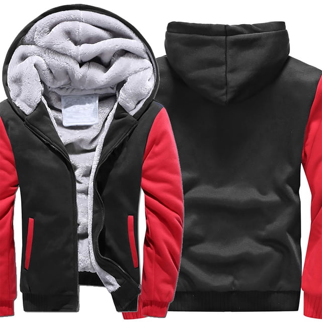 Mikilon Men's Autumn And Winter Loose Casual Solid Color Jacket