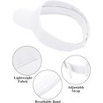 thumbnail image 3 of Visor deportivo ajustable visor deportivo brim largo visor deportivo para actividades al aire libre, 3 of 6